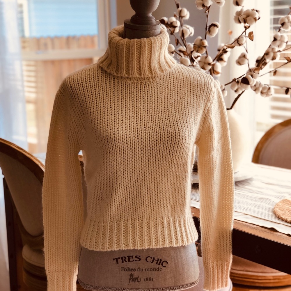 J Crew Chunky turtleneck sweater - Picture 2 of 8